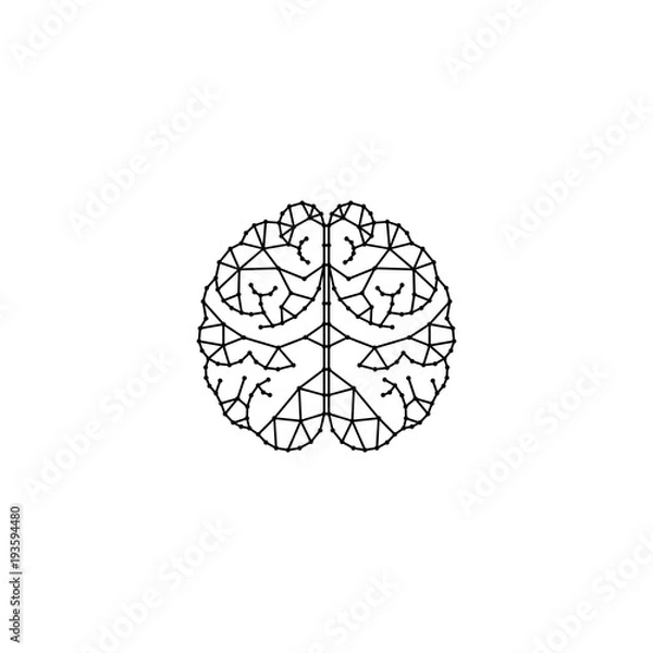 Obraz Brain Logo 7