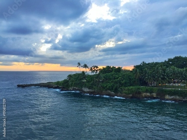 Obraz karibische Küste