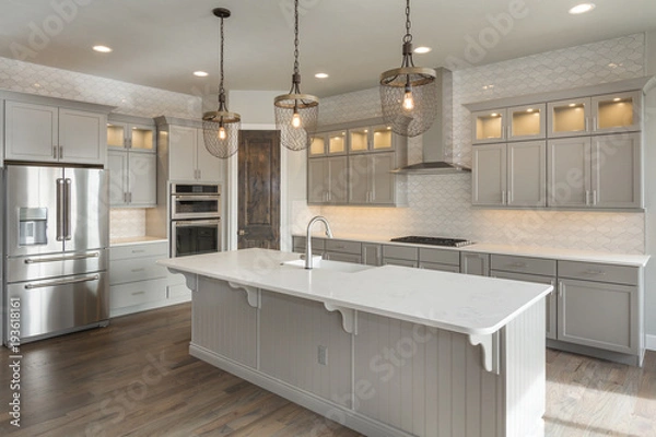 Obraz Beautiful Farm House Kitchen