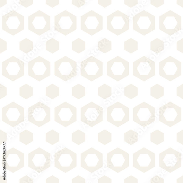 Fototapeta Vector seamless subtle lattice pattern. Modern stylish texture with monochrome trellis. Repeating geometric grid. Simple design background.
