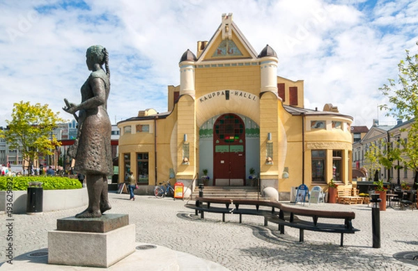 Obraz Ratusz w Kuopio, Północna Sawonia, Finlandia
