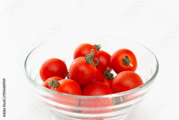 Obraz 皿に入ったミニトマト