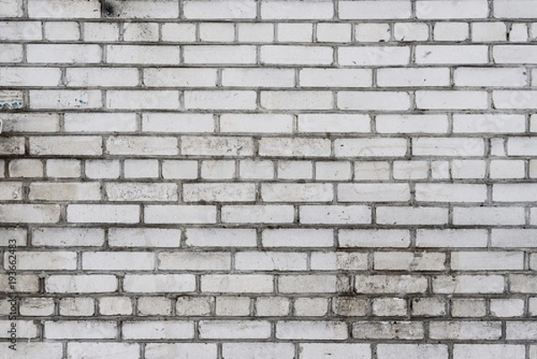 Fototapeta Brick texture with scratches and cracks