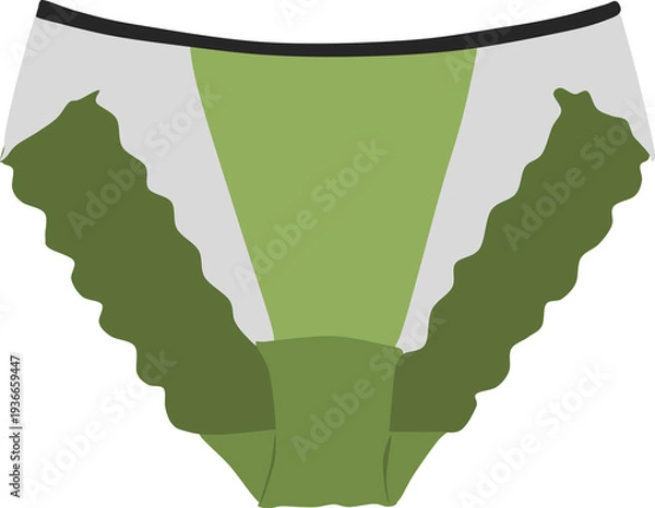 Obraz 下着のイラスト