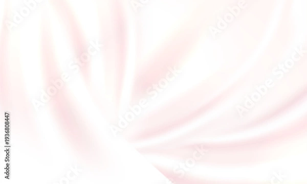 Obraz 光沢のある薄ピンク色のドレープのイラスト