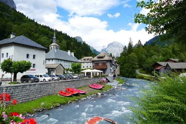 Fototapeta Mountain Town