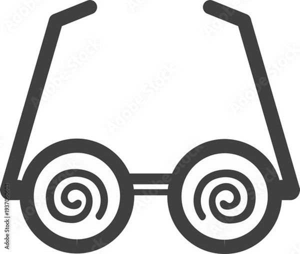 Fototapeta 뱅글이 안경