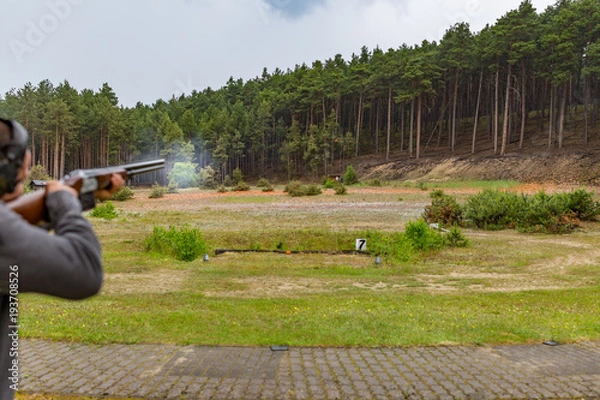 Obraz Strzelanie do pułapek