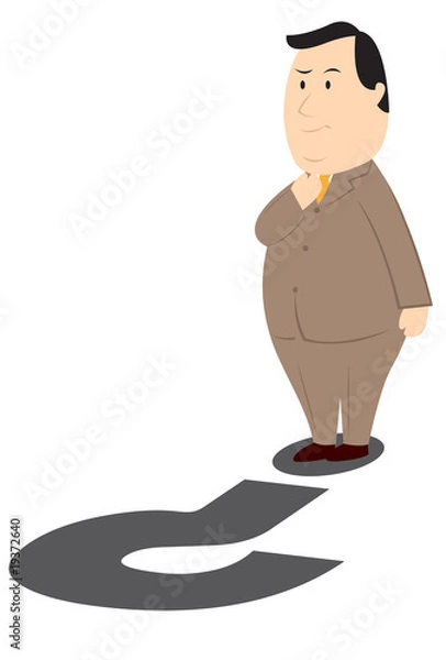 Fototapeta ビジネス　悩み