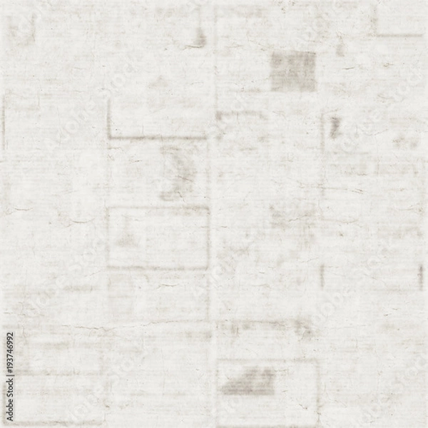 Fototapeta Old newspaper texture background