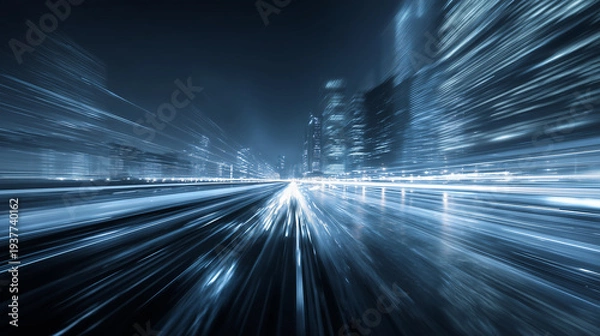 Obraz 超高速のデジタル・メトロポリス