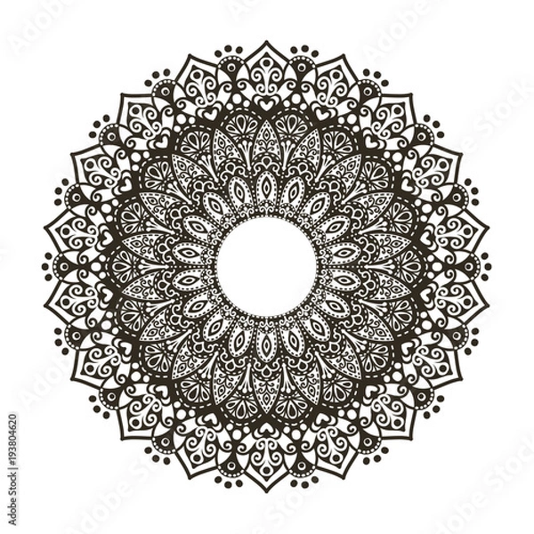 Fototapeta Flower with a pattern, ornament