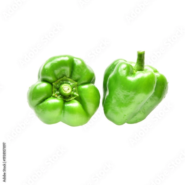 Obraz ピーマン　切り抜き　合成用