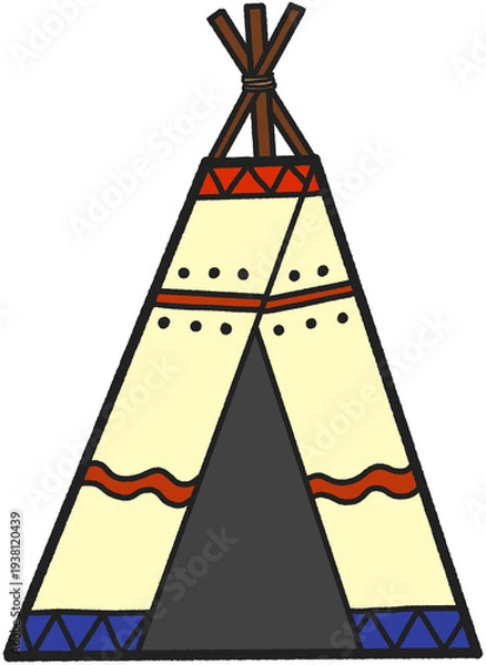 Obraz 티피 텐트