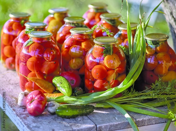 Obraz harvesting for the winter