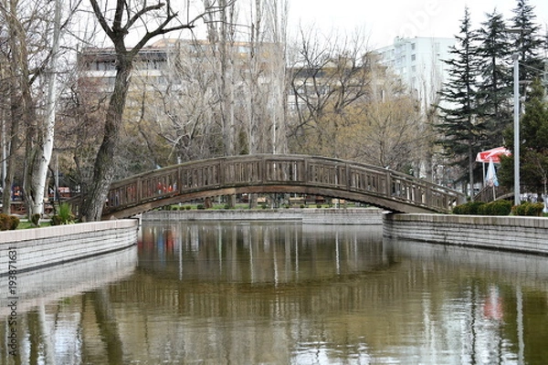 Obraz love bridge ankara turkey