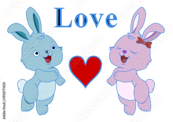 Obraz ラブラビット