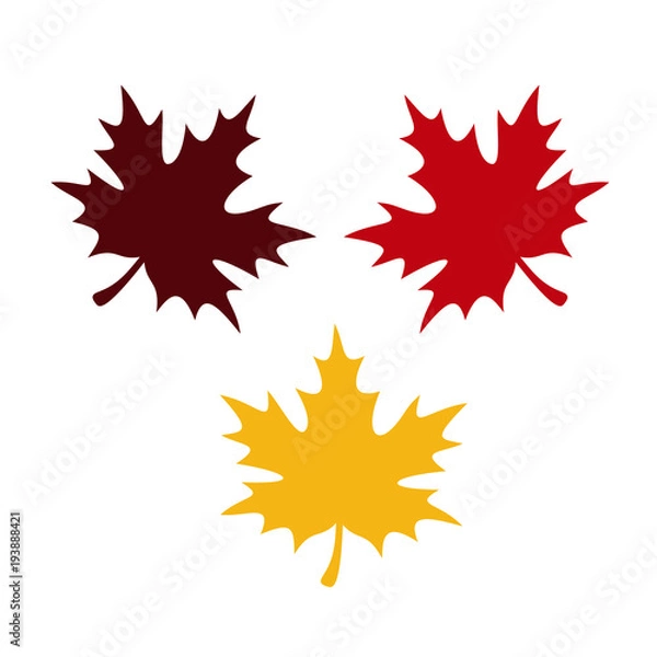 Fototapeta Background with leaves