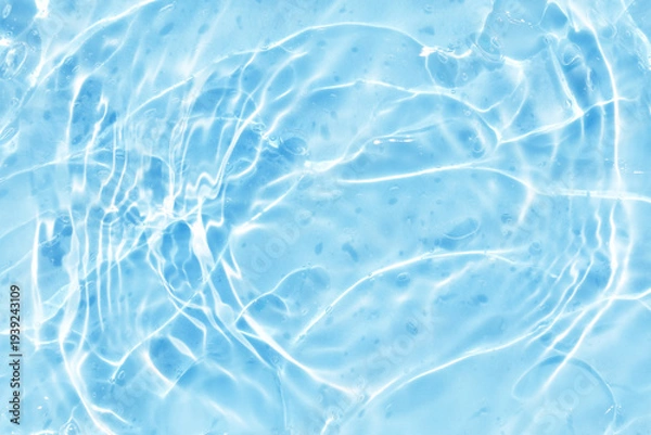 Obraz 水 ジェル 波 青 テクスチャ 背景