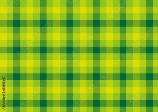 Fototapeta ガンクラブチェック-緑