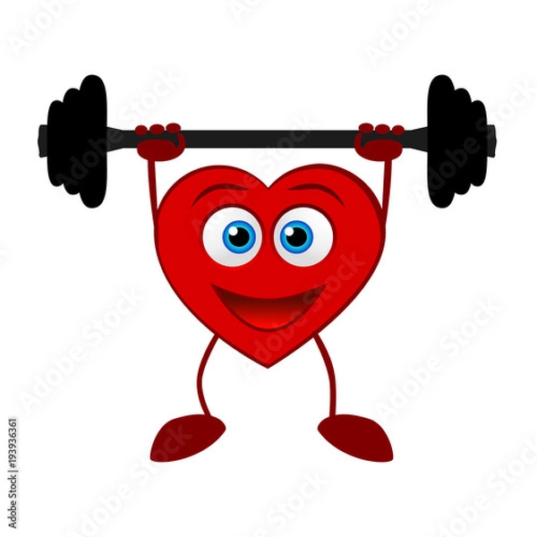 Obraz A heart. Healthy Lifestyle.