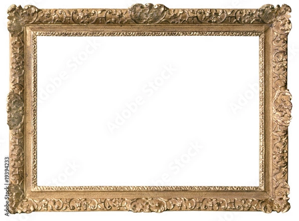 Fototapeta cadre ancien doré