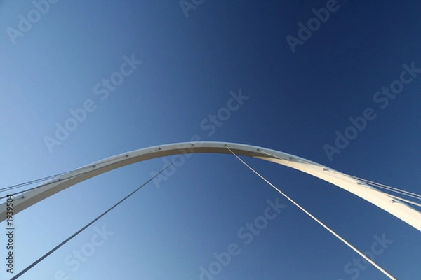 Obraz abstract millenium bridge