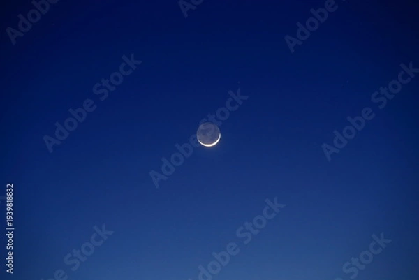 Obraz 夕暮れ時の地球照