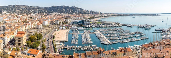 Obraz aerial view of Cannes France