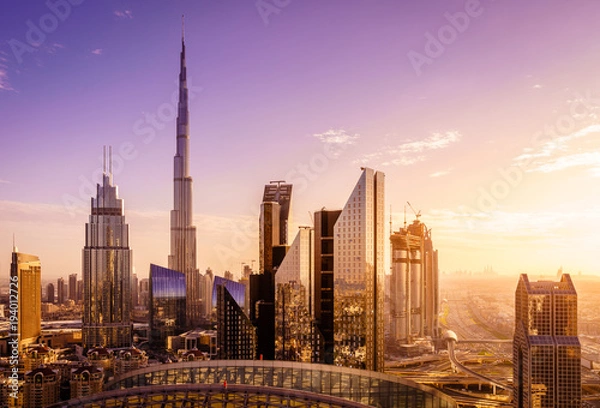 Obraz Dubai Downtown Skyline