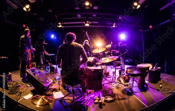 Fototapeta Behind the stage