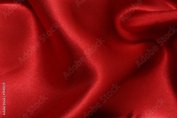 Obraz red satin background 1