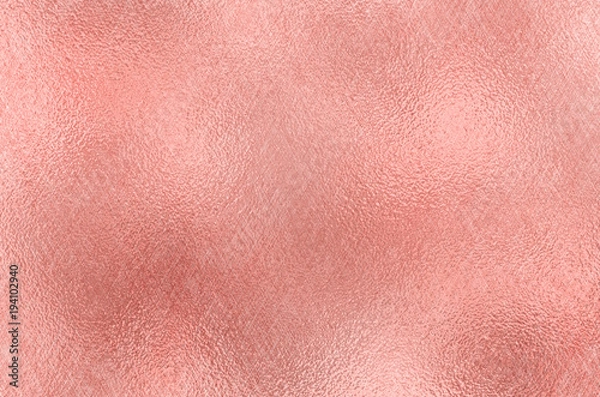Fototapeta Abstract background. Rose Gold foil texture.