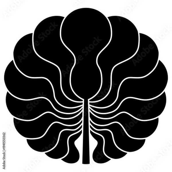 Obraz 家紋です。千成瓢といいます。