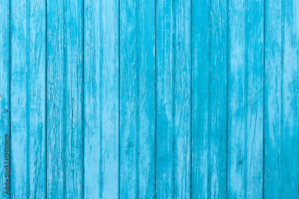 Obraz The old blue wood texture with natural patterns