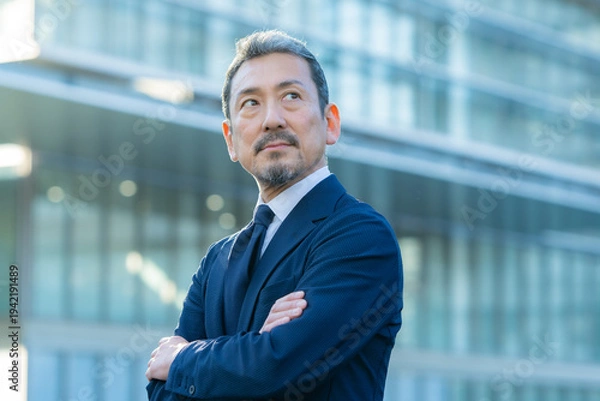 Obraz ビジネス　男性