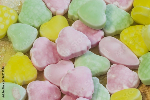 Obraz different sugar drops