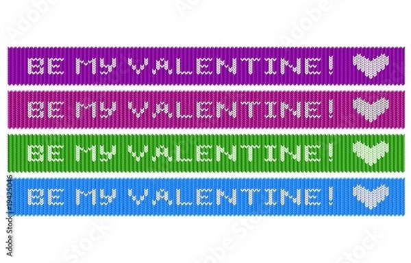 Fototapeta Love design elements