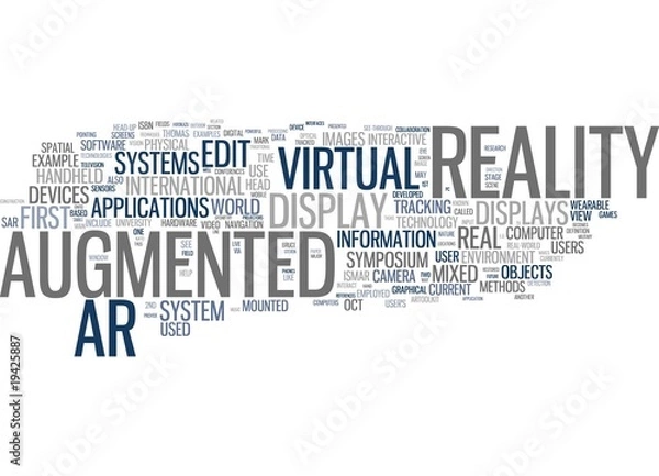 Obraz Augmented Reality (AR)