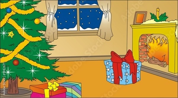 Obraz navidad en casa