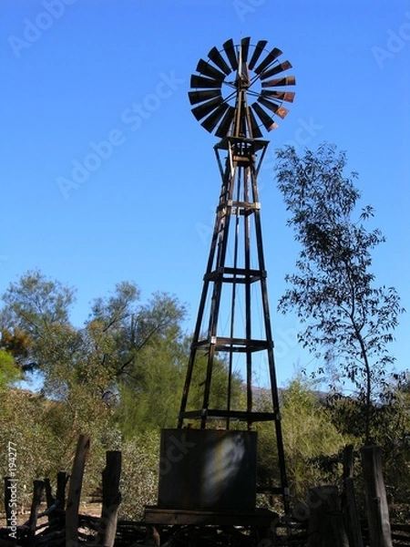 Obraz windmill two