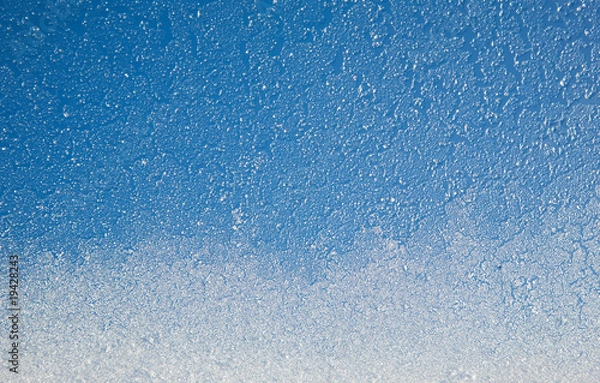 Obraz Gefrorene Glasscheibe