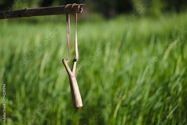 Obraz slingshot or catapult 