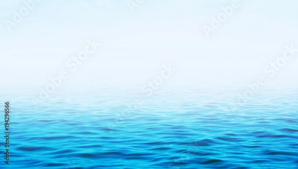 Fototapeta Blue sea water background