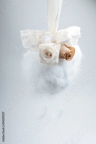 Obraz プリザーブドフラワー　コットン