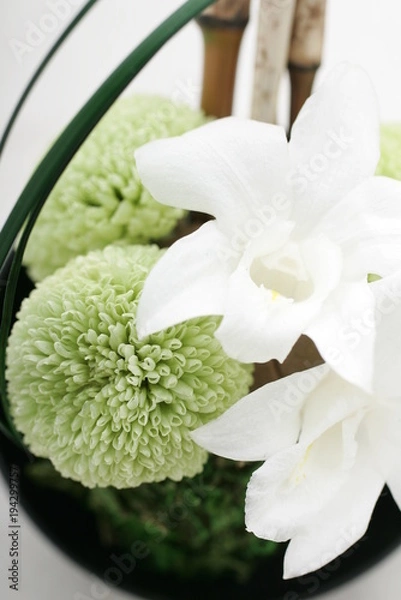 Obraz プリザーブドフラワー　和風　アップ　