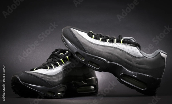 Obraz shoes on black background