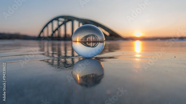 Obraz Bridge with Magic  Ball