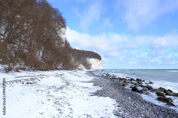 Obraz schnee ostsee