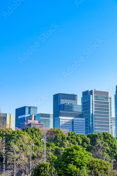 Fototapeta 都市風景　丸ノ内